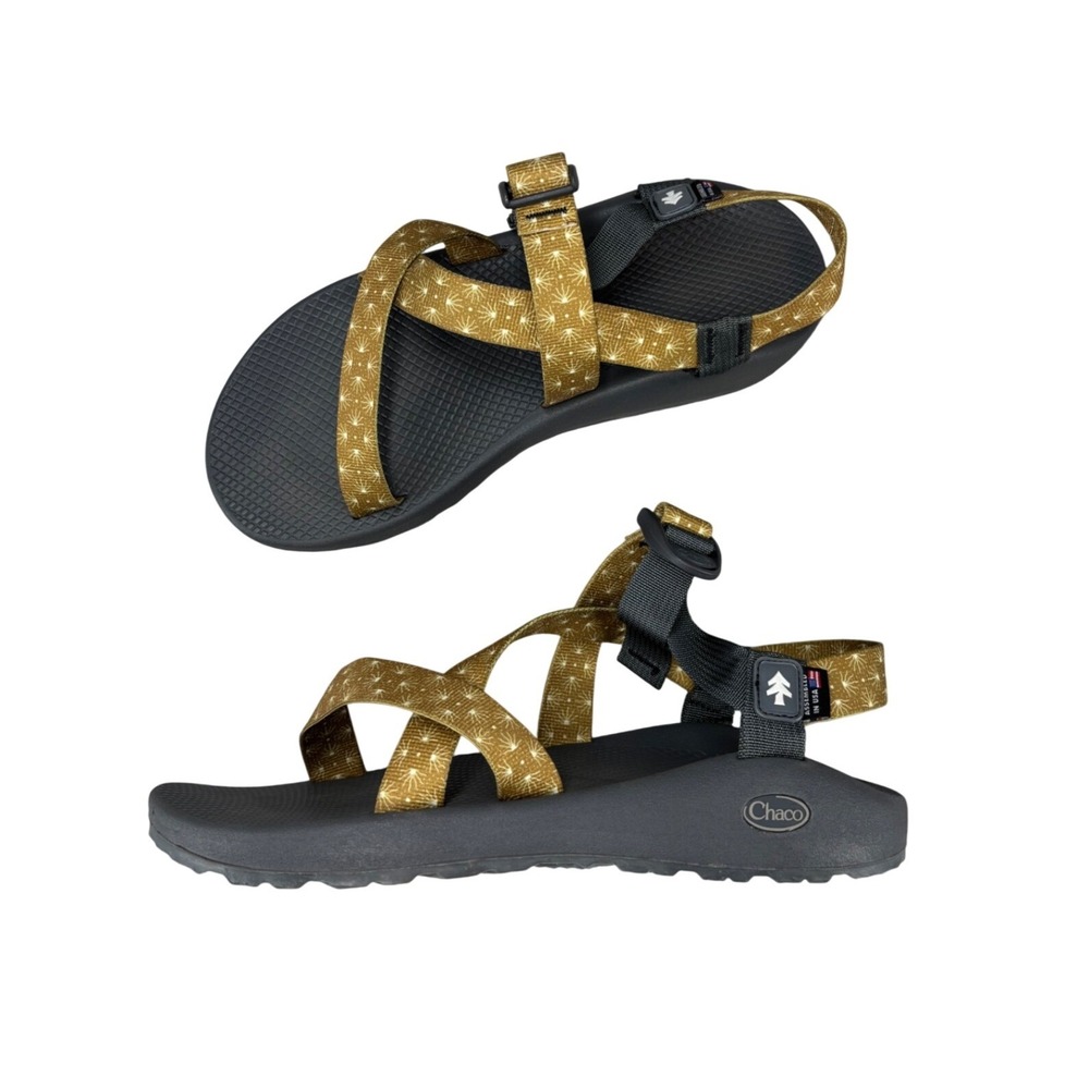 Chaco Z1  Sandals Huckberry Agave Mustard Yelllow Strappy Gorpcore Men's 12